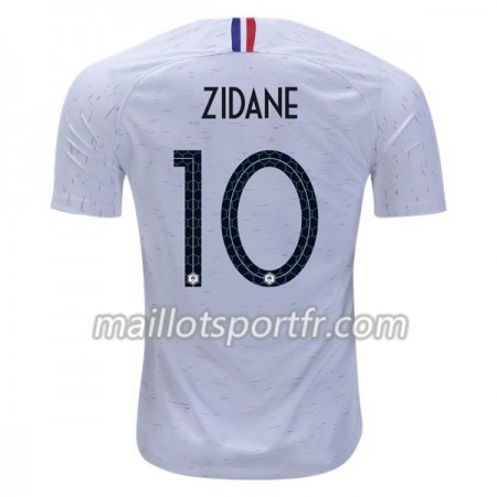 Maillot de Foot France Zidane 10 Exterieur Coupe du monde 2018 Maillot de Foot France Zidane 10 Exterieur Coupe du monde 2018
